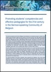 Promoting students' competencies and effective pedagogies for the 21st century in the German-speaking Community of Belgium