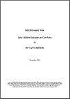 OECD Thematic Review of Early Childhood Education and Care: Czech Republic