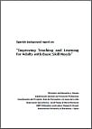 Country Background Report: Improving Teaching and Learning for Adults with Basic Skill Needs in Spain