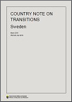 Country Background Report: OECD Thematic Review of Policies on Transitions between ECEC and Primary Education: Sweden