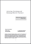 Country Background Report: Attracting, Developing and Retaining Effective Teachers: United States